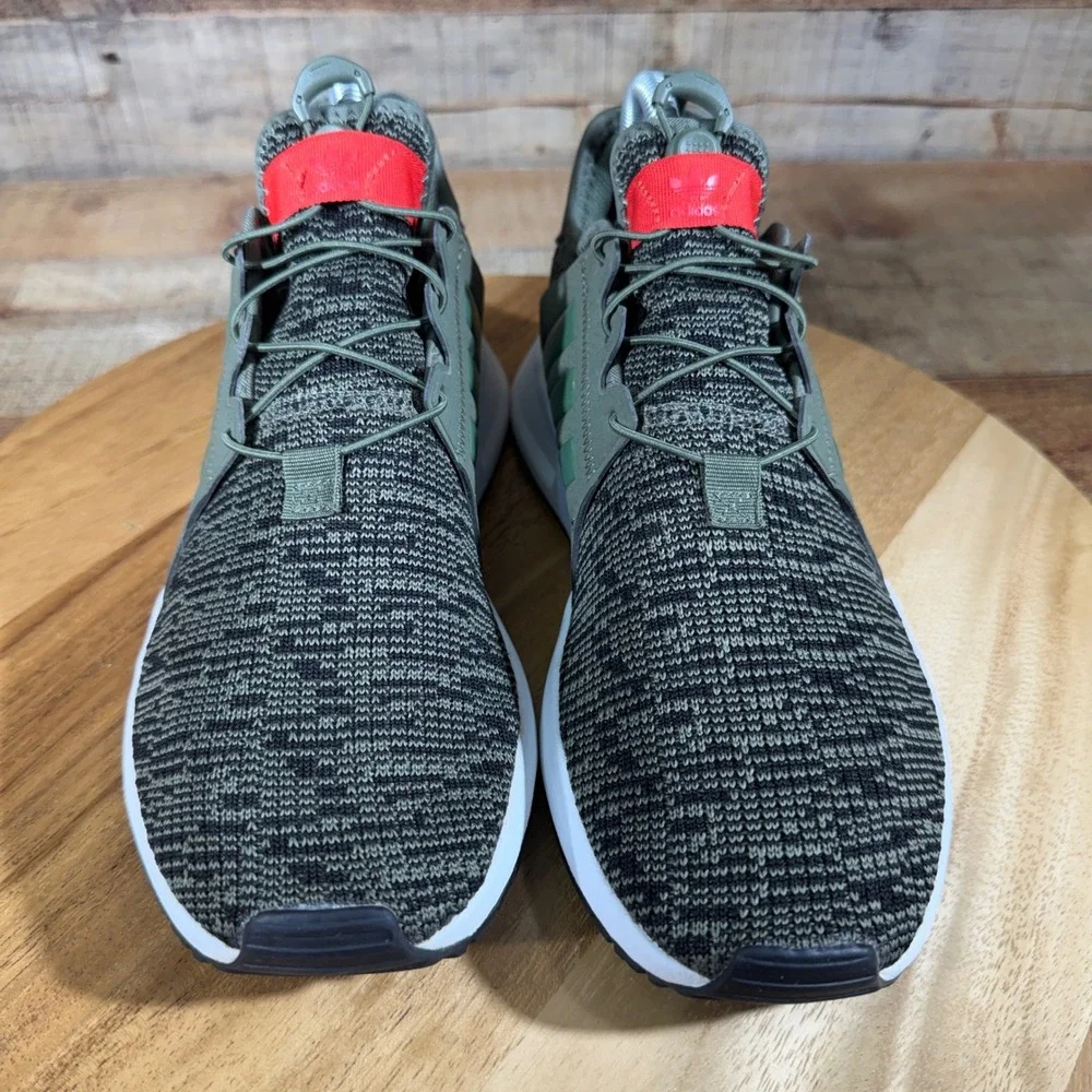 Adidas Sneakers Mens 6.5 Army Green Running Originals X_PLR CP9796 Knit Trainers